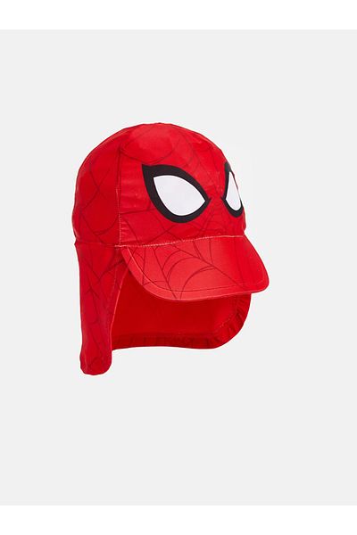 LC Waikiki Lcw Accessories Red Spider-Man Printed Boys Sun Hat