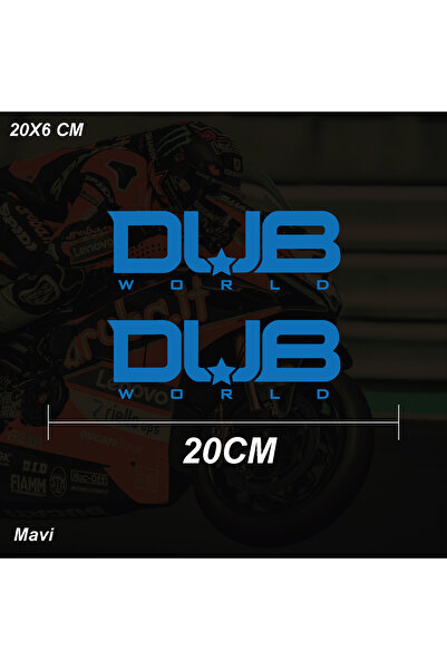 ARONA DUB WORLD ملصق سيارة دراجة نارية ملصق ملصق نموذج