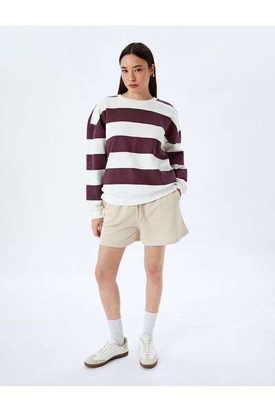 Koton New Season Pocket Detailed Laced Waist Comfortable Shorts