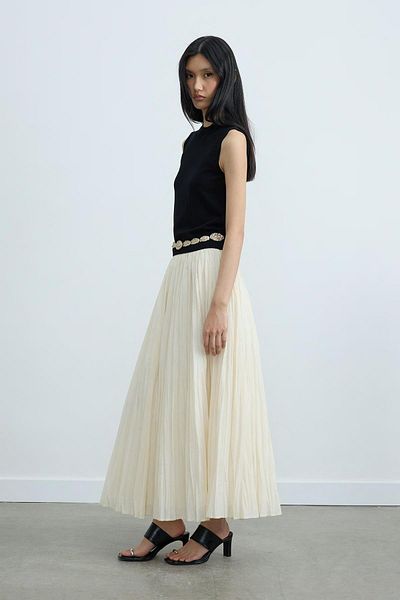 Suud Collection Black Lea Knitwear Blouse