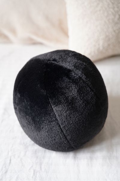 sevaradekor Peluso Ball Pillow - Round Throw Pillow
