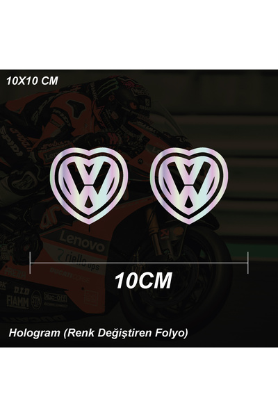 ARONA القلب VW الحب سيارة ملصق السيارات دراجة نارية ملصق ملصق نموذج