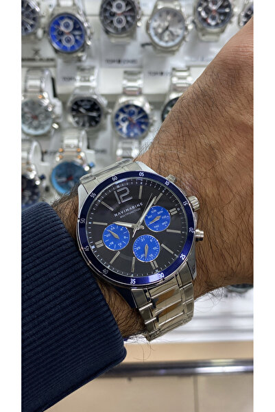 Navimarine Steel Function Men's Wristwatch 2 Years Warranty