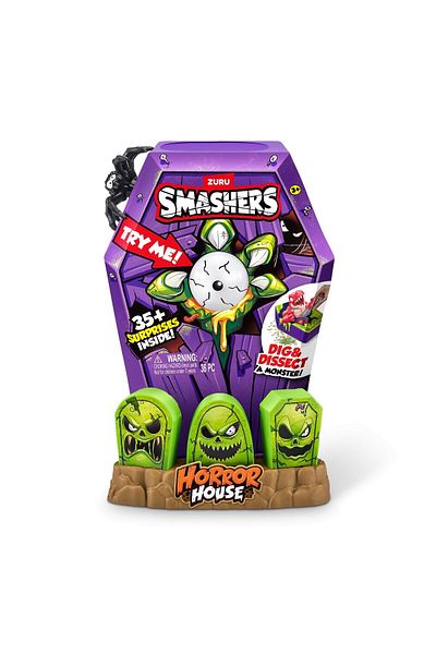 Smashers - Set with over 35 figurines and accessories, Horror House Large