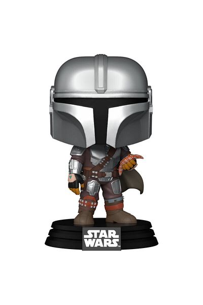 Funko Figurina Funko POP! Star Wars: The Mandalorian - Mando Flying w/PouchVinyl Figure, 10cm