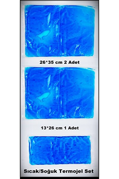 Prolife P&L Ortopedi 26*35 cm 2'li 13*26 cm 1'li Set Sıcak Soğuk Termo Jel Ko...