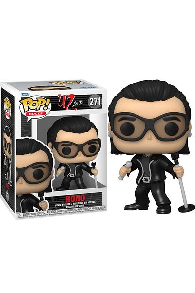 Funko Figurina Funko Pop! Rocks: U2 ZooTV Bono, 9 cm