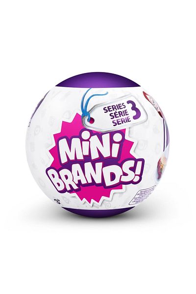 5 Surprise Snackles Zuru 5 Surprise Ball - Mini Brands Global, series 3
