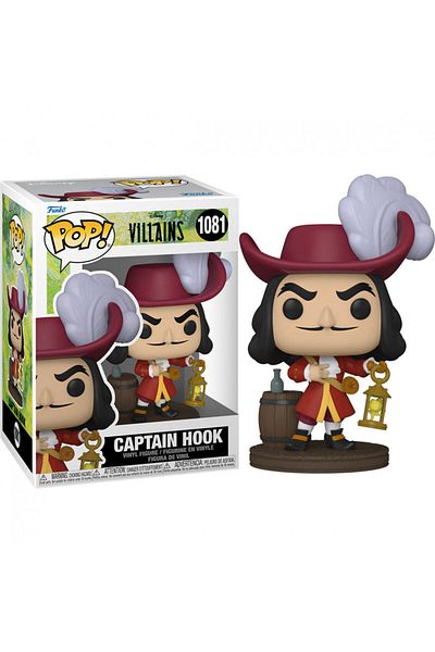 Funko Figurina Funko POP! Disney Villains: Captain Hook, 9 cm