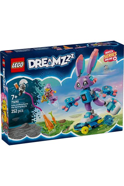 LEGO Set LEGO DREAMZzz - Izzie si iepurasul de gaming Bunchurro (71490)