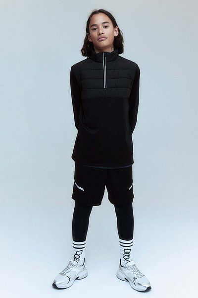 H&M Padded mid layer sports top