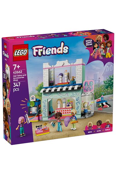 LEGO Set LEGO Friends - Salon de coafura si magazin de accesorii (42662)