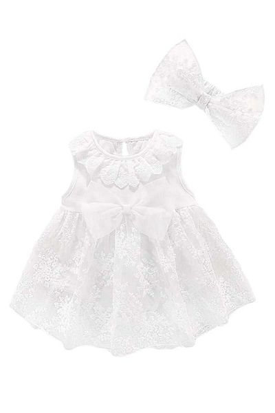 nannie White Princess Baby Dress - 12-18 months
