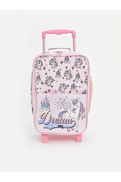 LC Waikiki Τσάντα με στάμπα και μπουφάν για κορίτσι - W4KR05Z4