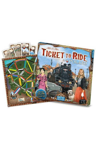 Ticket to ride Joc de societate Ticket to Ride Map Collection: Poland, limba engleza