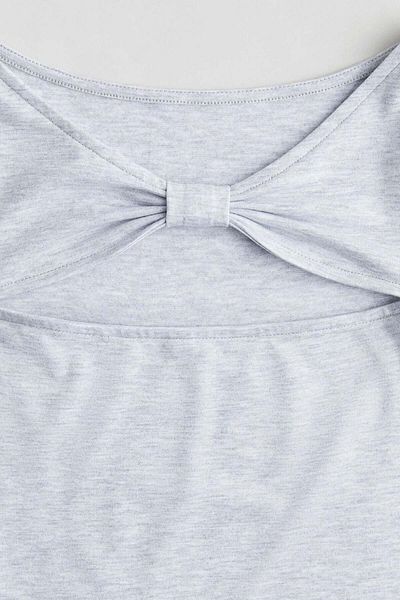 H&M Cut-out Jersey Top