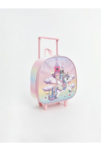 LC Waikiki New Season Printed Girl's Jacket Bag