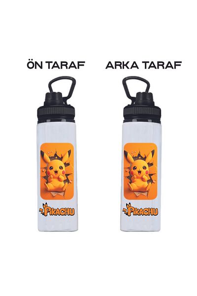 DKDZ SHOP Pikachu Printed Water Bottle - 850ml. - 001