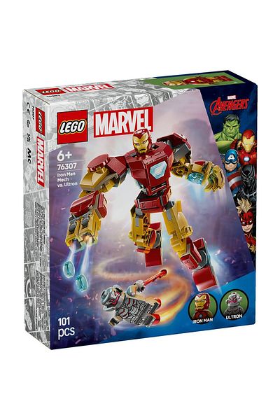 LEGO Set LEGO Marvel Super Heroes - Robotul Iron Man vs. Ultron (76307)