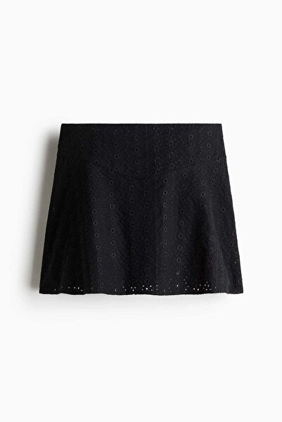 H&M Broderie anglaise mini skirt