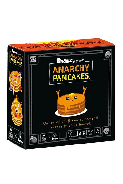 Asmodee Joc Dobble Anarchy Pancakes, limba romana