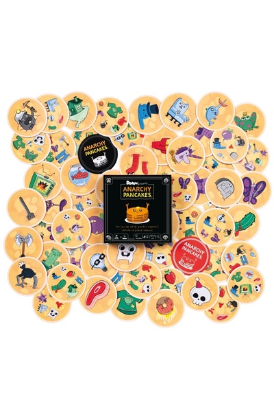 Asmodee Joc Dobble Anarchy Pancakes, limba romana
