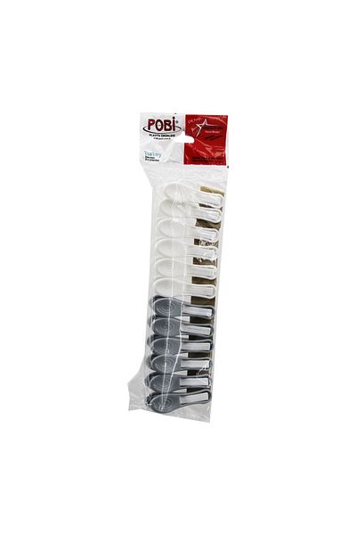 Oneol Yayınevi 12Pcs Springless Plastic Latch (4767) - 1Ol8749-2922