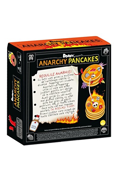 Asmodee Joc Dobble Anarchy Pancakes, limba romana