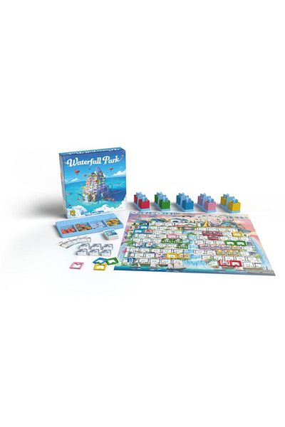 Asmodee Board game Waterfall Park, English language