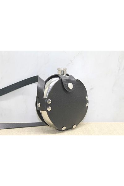 Narnuga Leather Sheathed Flask Alk3921 - Mct5471-4744