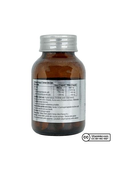 VeNatura Omega 3 60 Capsules - Comfortable Scratched Pattern