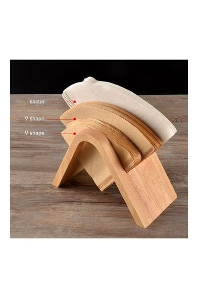 Primo Plus Coffee Filter Holder Beige 17.6 x 7.9 x 11.6cm