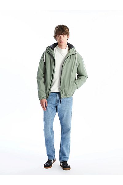 LC Waikiki Ανδρικό παλτό μεσαίου πάχους XSIDE Comfortable Fit Hooded