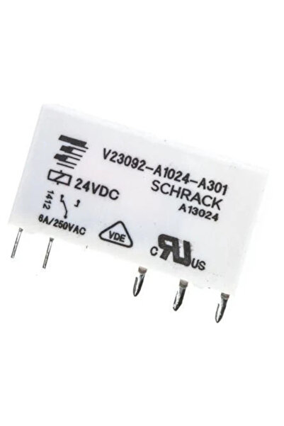 SCHRACK - V23092 A1024 A301 24VDC 6A SLİM RÖLE