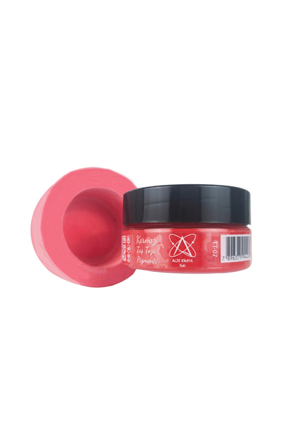 Alze Kimya Hobi Kırmızı Taş Tozu Pigmenti 50 Gr | Toz Pigment