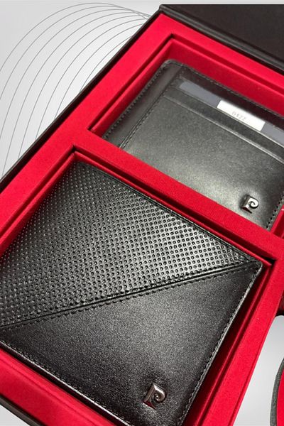 Pierre Cardin Sports Horizontal Use Belt Wallet Card Holder Set of 3 Pc.25Y.K01.Sp.Y3