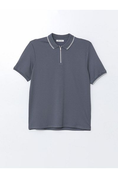 LC Waikiki Tricou cu mânecă scurtă cu gât polo LCW Vision pentru bărbați