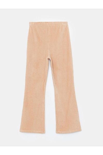 LC Waikiki Elastic Waist Spanish Leg Velvet Girl's Tights