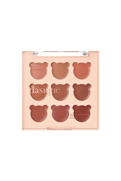 dasique Dasic Mood Painting Lip & Cheek Palette #05 Cozy Bear