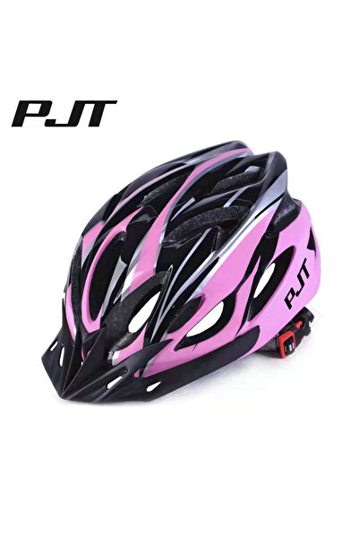 Choice خوذة ركوب الدراجات الجديدة PMT باللونين الوردي والأسود، مبطنة ببطانة م...