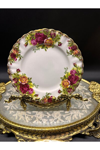 Royal Albert pasta tatlı tabak