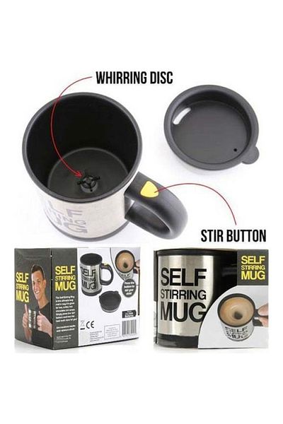 KAYAMU Mixer Mug Cup - With Agitator Feature, Self Stirring (K0)