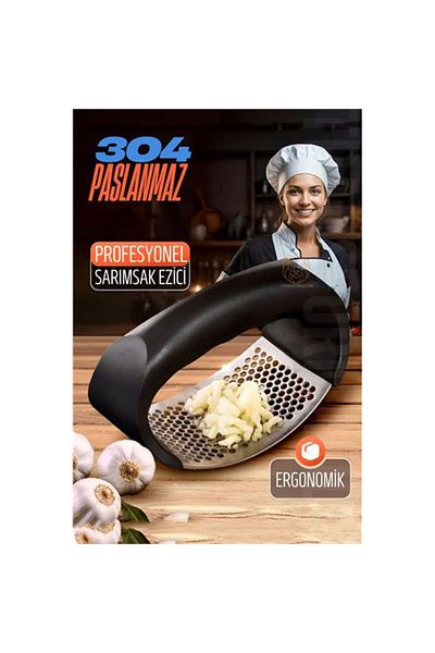 ModaCar Hvt ®   Garlic Masher Ginger Fruit Masher 304 Stainless Steel