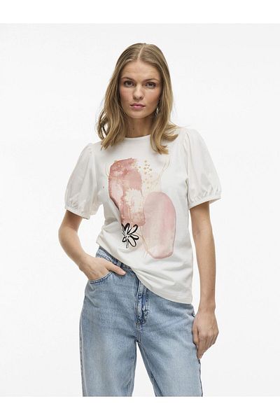 VILA T-Shirt Rundhals