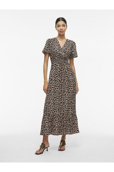 VILA Maxikleid Kurzarm