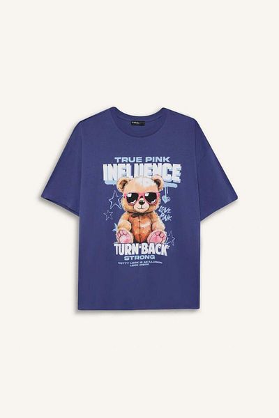 DeFacto Tricou violet pentru femei E0672ax/pr160