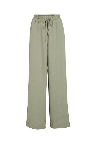 VILA Hose mit weitem Bein High Waist
