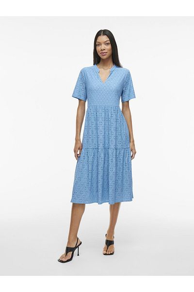 VILA Midikleid Kurzarm