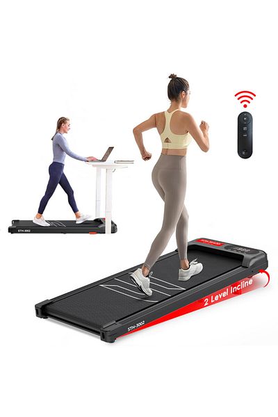 Sparnod Fitness Sth-3002 Walking Pad & Treadmill For Home & Office Manual Incline