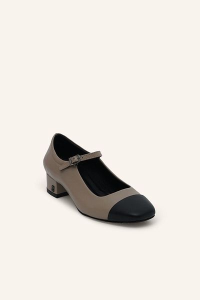 MARCATELLI Mink-Black Katie High Heels